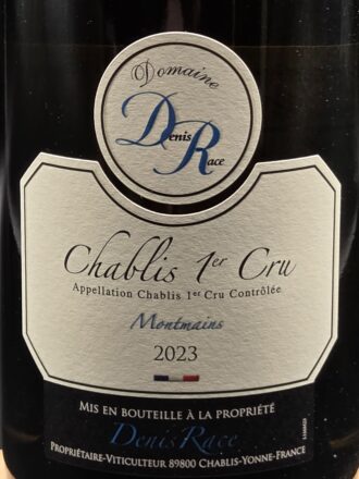 Bourgogne Chablis 1°Cru Montmains 2023 - Domaine Denis RACE