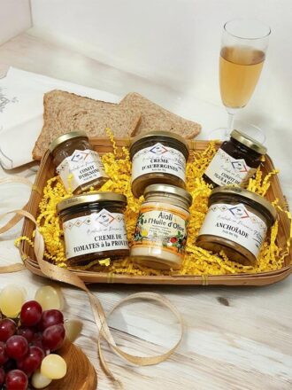 Coffret Epicerie Fine Les Saveurs du Terroir - 5 Specialites