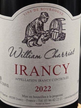 Bourgogne Rouge - Irancy 2022 - Domaine William et Martin CHARRIAT